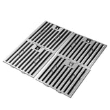 Forno Savona Wall Mount Range Hood, Baffle Filters, Backsplash Included