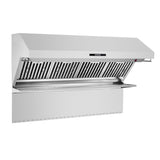 Forno Savona Wall Mount Range Hood, Baffle Filters, Backsplash Included