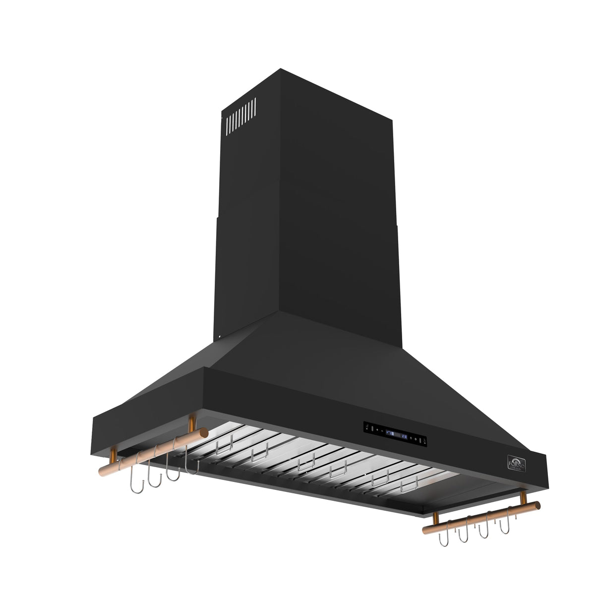 Forno Venezia 48 Inch Wall-Mounted Range Hood Touch Controls and Baffle Filters