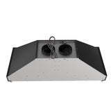 Forno Venezia 48 Inch Wall-Mounted Range Hood Touch Controls and Baffle Filters