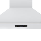 Forno Venezia 48 Inch Wall-Mounted Range Hood Touch Controls and Baffle Filters