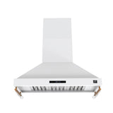Forno Venezia 48 Inch Wall-Mounted Range Hood Touch Controls and Baffle Filters