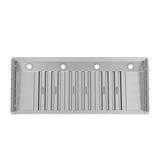 Forno Venezia 48 Inch Wall-Mounted Range Hood with Touch Controls and Baffle Filters