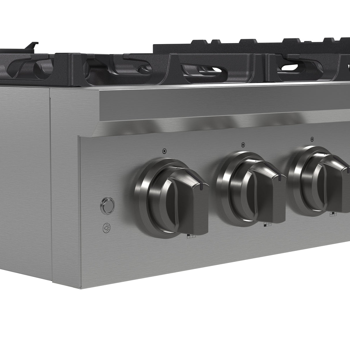Forno Spezia Alta Qualita Pro-Style Gas Rangetop, Stainless Steel, Continuous Cast Iron Grates