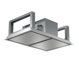 Forno Arezzo 44-Inch Recessed Ceiling Range Hood, Dual Motors, 1200 CFM, Hybrid Filters