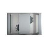Forno Arezzo 44-Inch Recessed Ceiling Range Hood, Dual Motors, 1200 CFM, Hybrid Filters