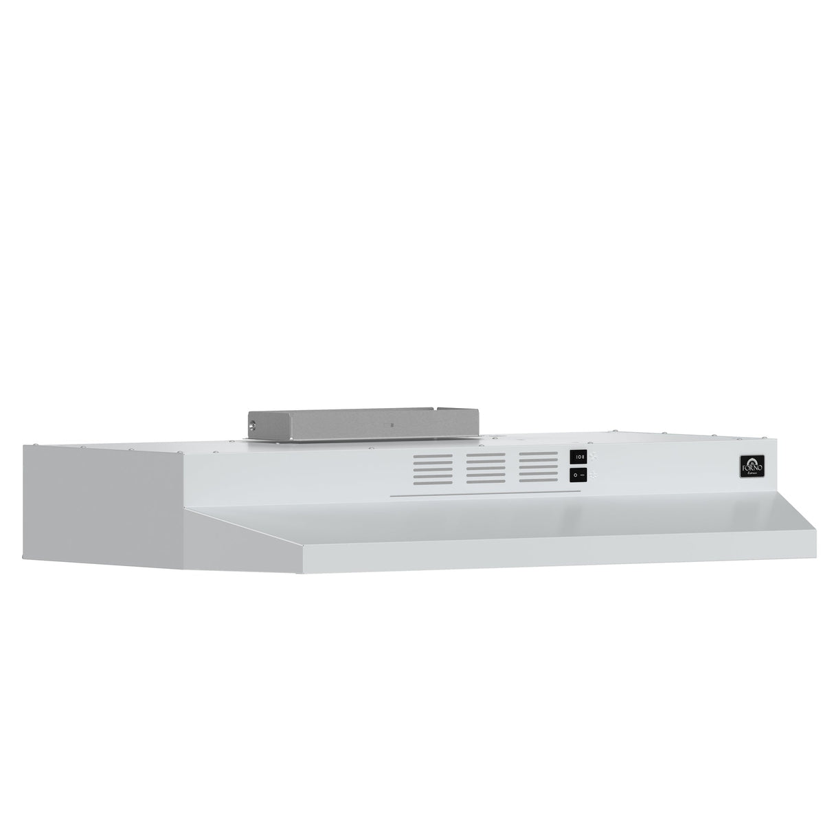 Forno Cappa 30-Inch Under Cabinet Range Hood, 200 CFM, Convertible, LED Lighting