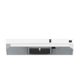 Forno Cappa 30-Inch Under Cabinet Range Hood, 200 CFM, Convertible, LED Lighting