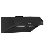 Forno Bari Espresso 30-Inch Under Cabinet Range Hood, 600 CFM, LED Lighting, Dishwasher-Safe Baffle Filters, 3-Speed Fan Control