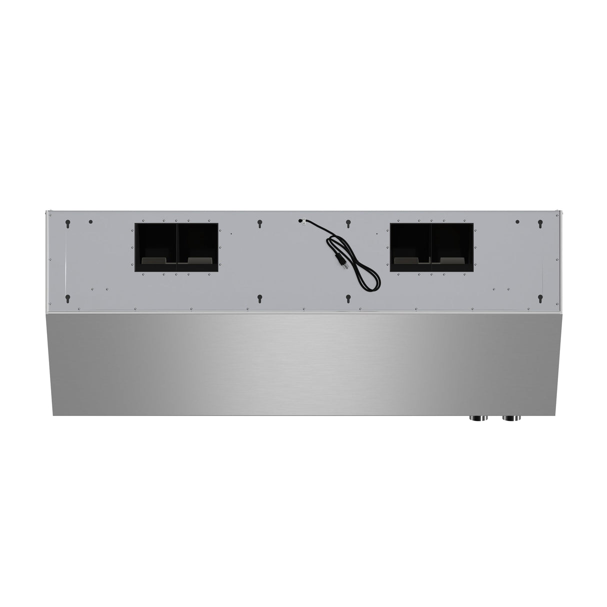 Forno Biagio Wall Mounted Range Hood, Stainless Steel, Heavy Duty