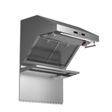 Forno Savona Wall Mount Range Hood, Hybrid Filters, Backsplash Included