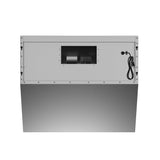 Forno Savona Wall Mount Range Hood, Hybrid Filters, Backsplash Included