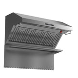Forno Savona Wall Mount Range Hood, Baffle Filters, Backsplash Included