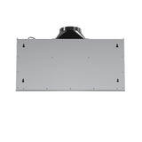 Forno Palazzo Wall Mounted Range Hood, Stainless Steel, Heavy Duty Baffle Filters, Remote Control