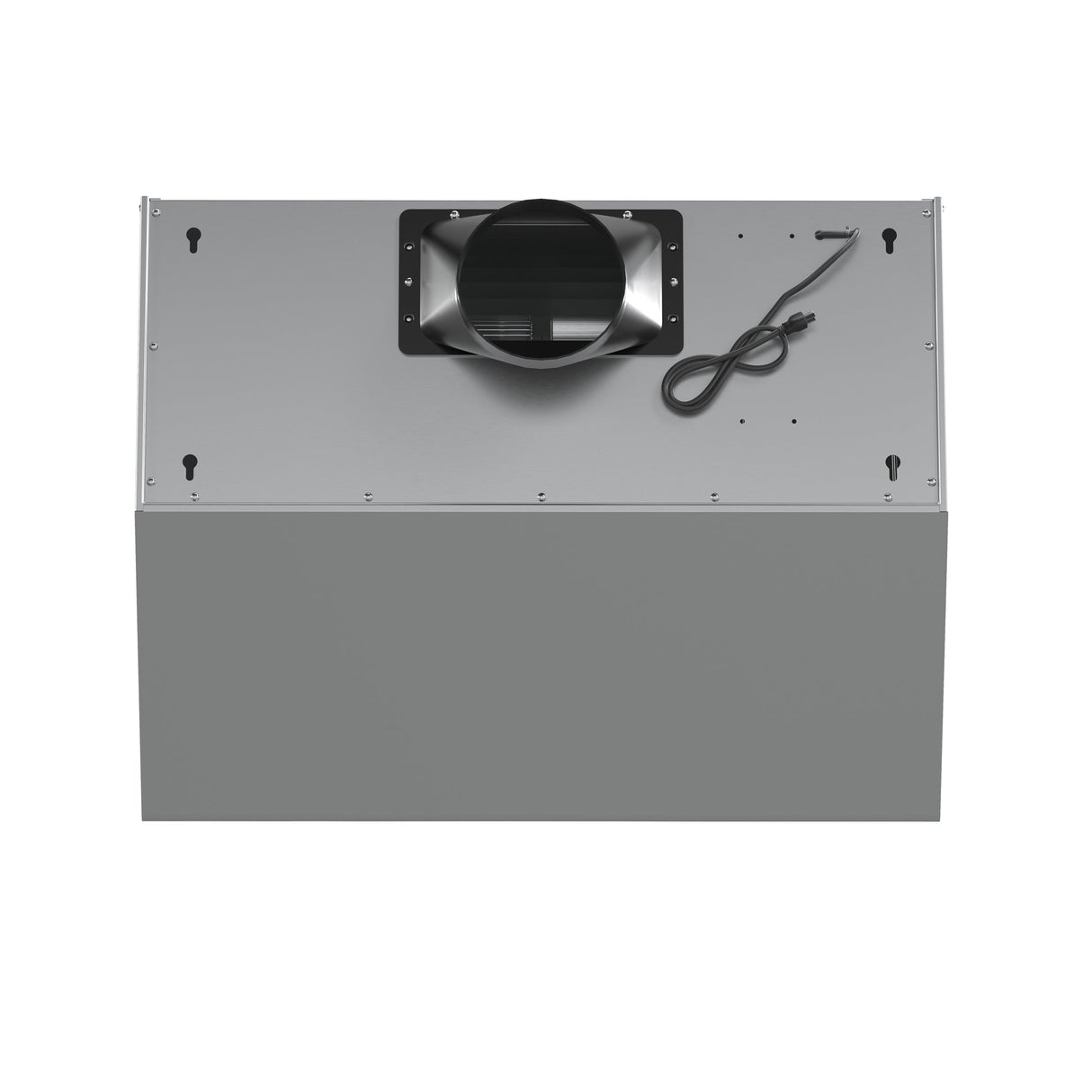 Forno Palazzo Wall Mounted Range Hood, Stainless Steel, Heavy Duty Baffle Filters, Remote Control