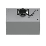 Forno Palazzo Wall Mounted Range Hood, Stainless Steel, Heavy Duty Baffle Filters, Remote Control