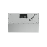 Forno Palazzo Wall Mounted Range Hood, Stainless Steel, Heavy Duty Baffle Filters, Remote Control