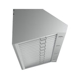 Forno Palazzo Wall Mounted Range Hood, Stainless Steel, Heavy Duty Baffle Filters, Remote Control