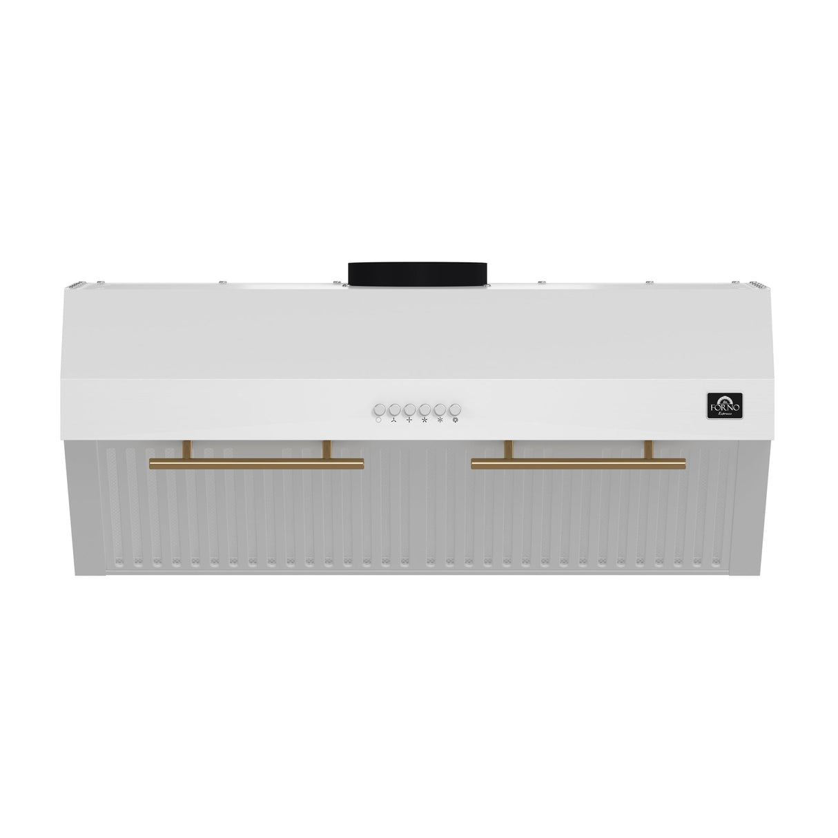 Forno Bari Espresso 30-Inch Under Cabinet Range Hood, 600 CFM, LED Lighting, Dishwasher-Safe Baffle Filters, 3-Speed Fan Control