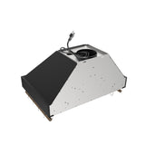 Forno Venezia 30 Inch Wall-Mounted Range Hood with Touch Controls and Baffle Filters