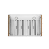 Forno Venezia 30 Inch Wall-Mounted Range Hood with Touch Controls and Baffle Filters