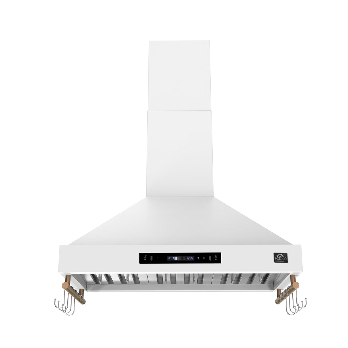 Forno Venezia 36 Inch Wall-Mounted Range Hood with Touch Controls and Baffle Filters