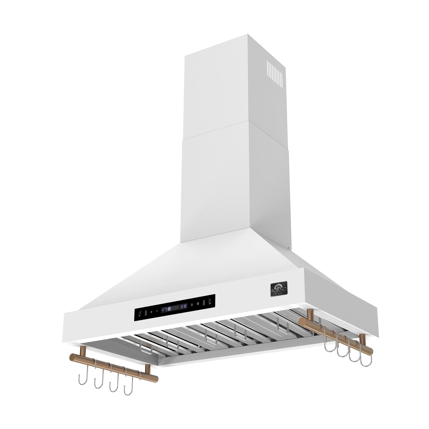 Forno Venezia 36 Inch Wall-Mounted Range Hood with Touch Controls and Baffle Filters