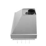 Forno Venezia 36 Inch Wall-Mounted Range Hood with Touch Controls and Baffle Filters