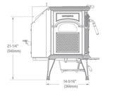 Vermont Castings Intrepid Flexburn Wood Burning Stove - 0002115