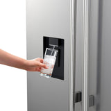 Forno Aosta 36" French Door Refrigerator – 22.4 cu.ft, External Water Dispenser & Automatic Ice Maker