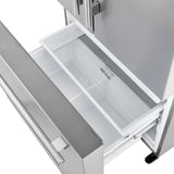 Forno Aosta 36" French Door Refrigerator – 22.4 cu.ft, External Water Dispenser & Automatic Ice Maker