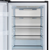 Forno Maderno 28-Inch Convertible Upright Freezer/Refrigerator Antique Brass Handle, Left Swing