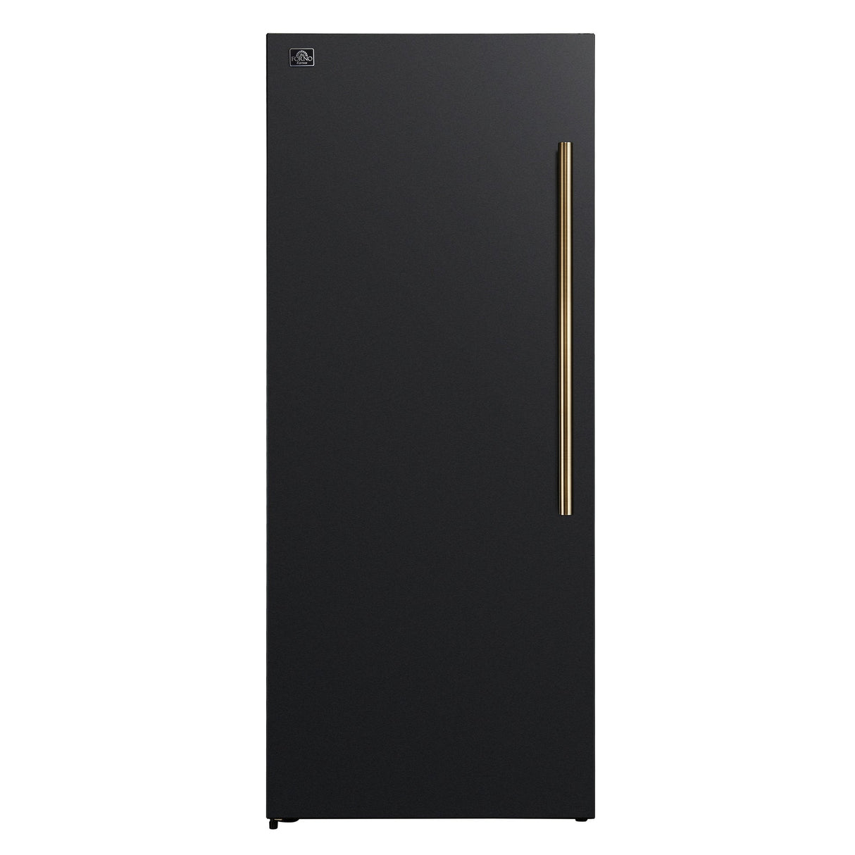 Forno Maderno 28-Inch Convertible Upright Freezer/Refrigerator Antique Brass Handle, Left Swing