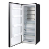 Forno Maderno 28-Inch Convertible Upright Freezer/Refrigerator Antique Brass Handle, Left Swing