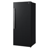 Forno Maderno 28-Inch Convertible Freezer/Refrigerator with Antique Brass Handle, 13.6 cu.ft. Right Swing