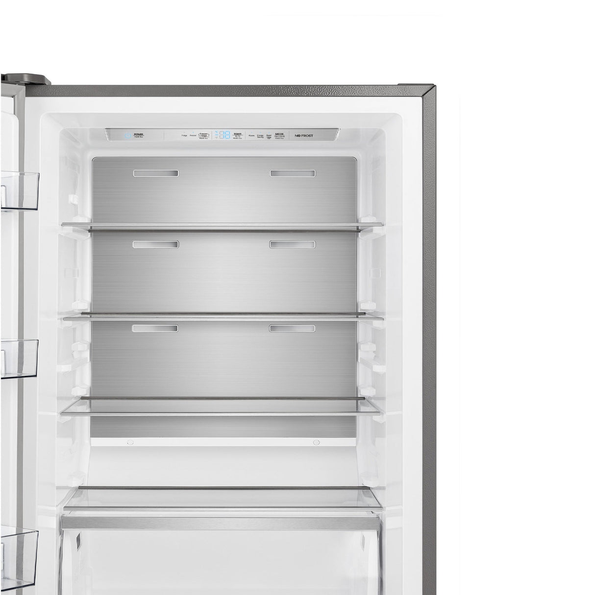 Forno Maderno 28" Left Swing Convertible Freestanding Refrigerator/Freezer in Stainless Steel 13.6 cu.ft.