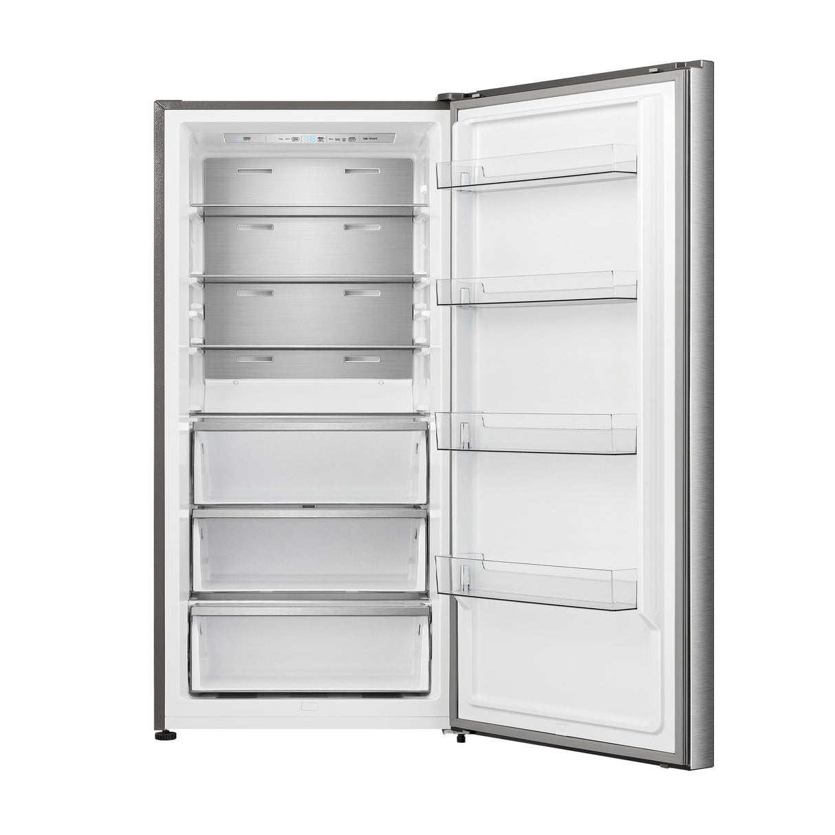 Forno Maderno 28" Right Swing Convertible Freestanding Refrigerator/Freezer in Stainless Steel 13.6 cu.ft.