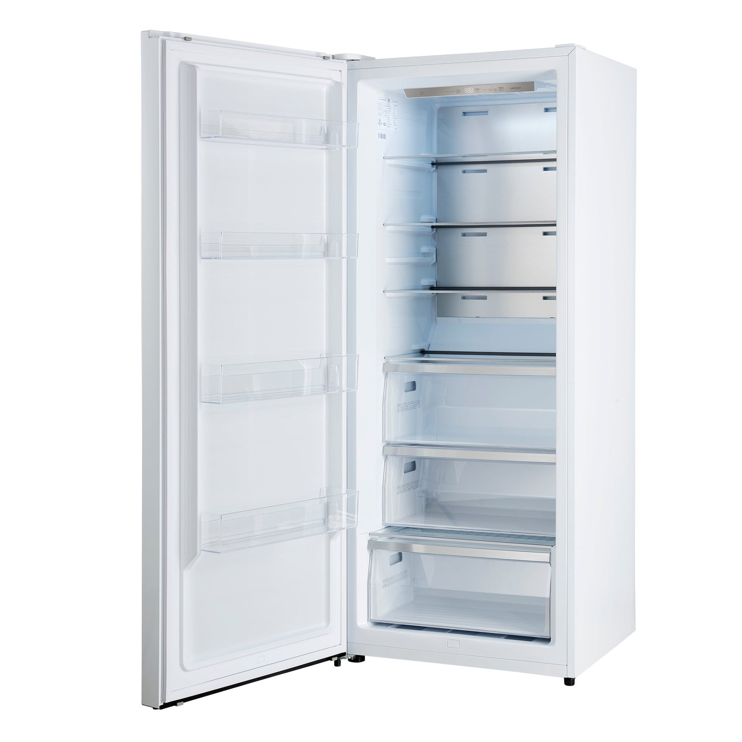 Forno Maderno 28" Built-In Convertible Refrigerator, 13.6 cu.ft. Left Swing with Decorative Grill