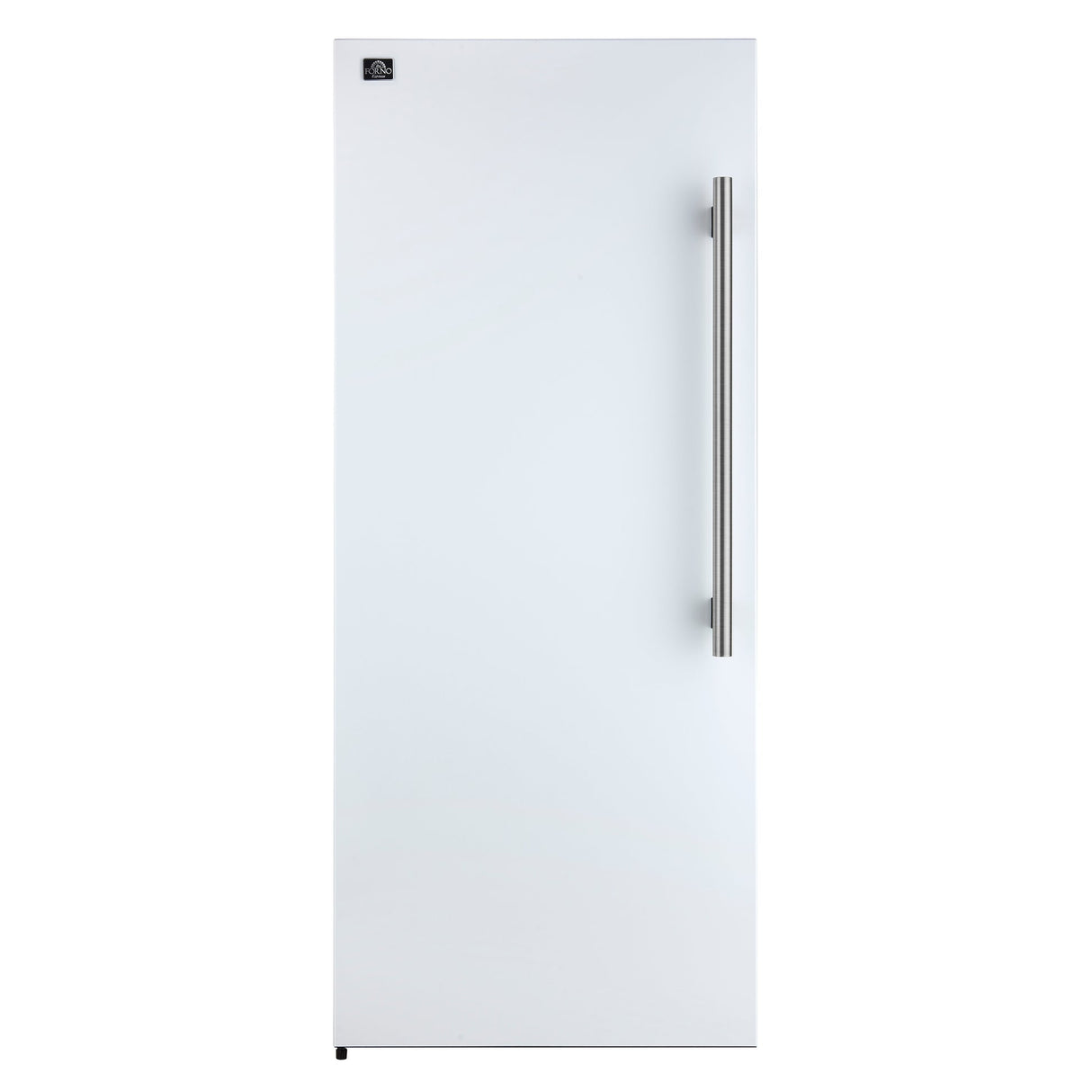 Forno Maderno 28-Inch Convertible Upright Freezer/Refrigerator Antique Brass Handle, Left Swing