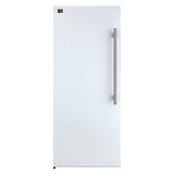 Forno Maderno 28-Inch Convertible Upright Freezer/Refrigerator Antique Brass Handle, Left Swing
