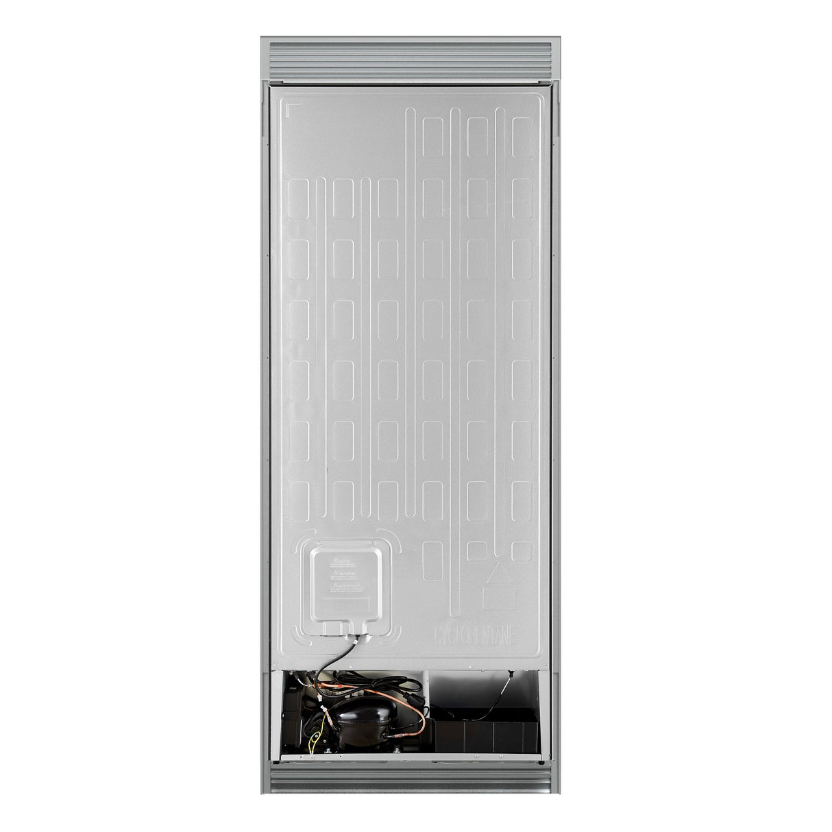 Forno Maderno 28" Built-In Convertible Refrigerator, 13.6 cu.ft. Left Swing with Decorative Grill