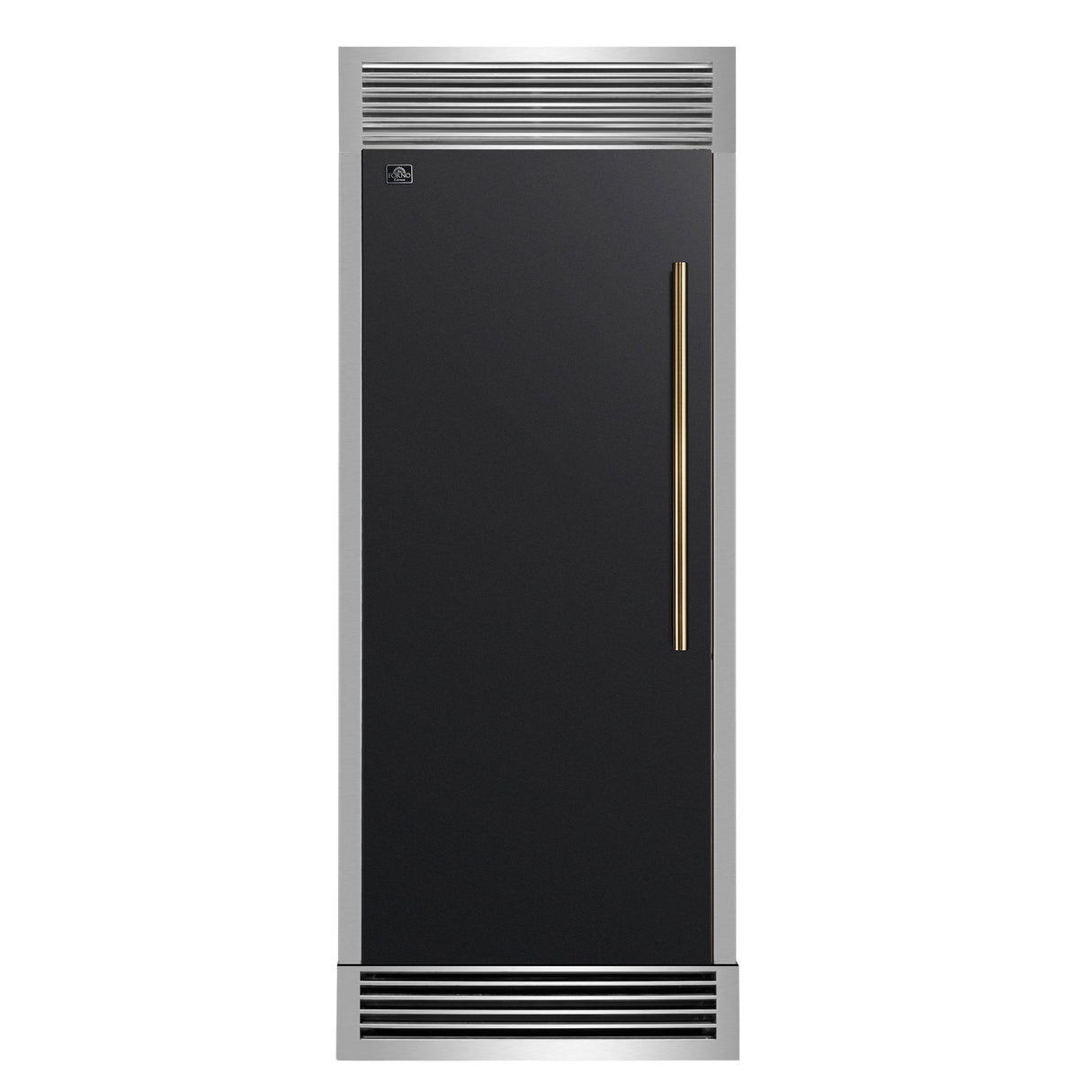 Forno Maderno 28" Built-In Convertible Refrigerator, 13.6 cu.ft. Left Swing with Decorative Grill
