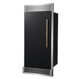 Forno Maderno 28" Built-In Convertible Refrigerator, 13.6 cu.ft. Left Swing with Decorative Grill
