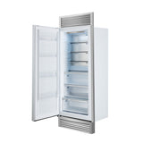 Forno Maderno 28" Built-In Convertible Refrigerator, 13.6 cu.ft. Left Swing with Decorative Grill