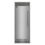 Forno Maderno 28" Built-In Convertible Refrigerator in  Stainless Steel, 13.6 cu.ft. Left Swing with Decorative Grill