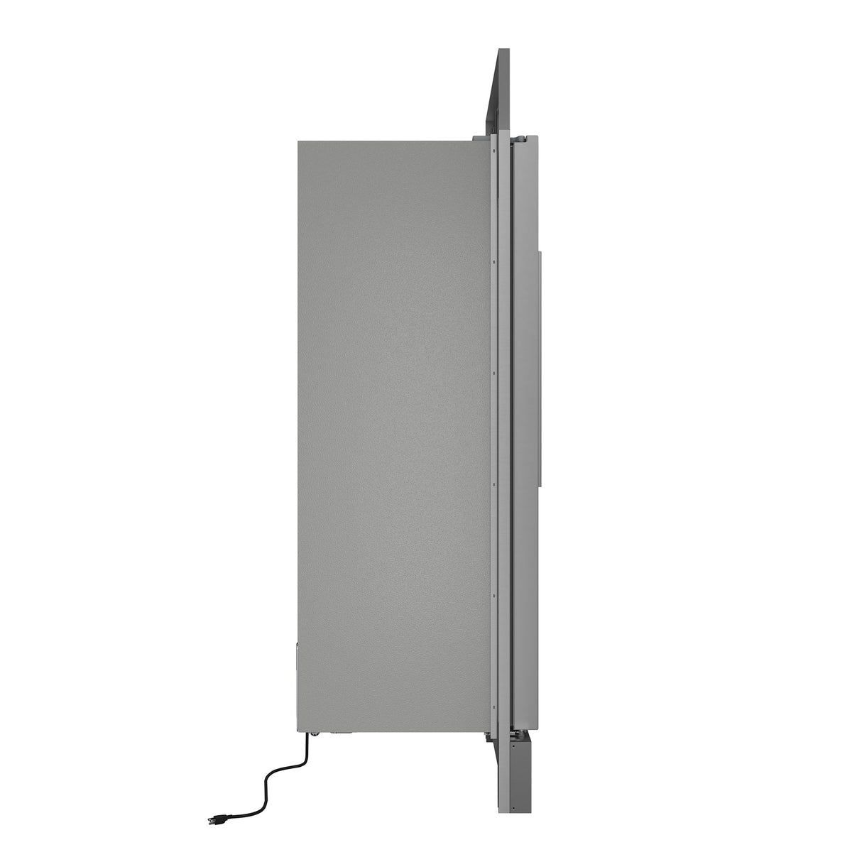Forno Maderno 28" Built-In Convertible Refrigerator in  Stainless Steel, 13.6 cu.ft. Left Swing with Decorative Grill