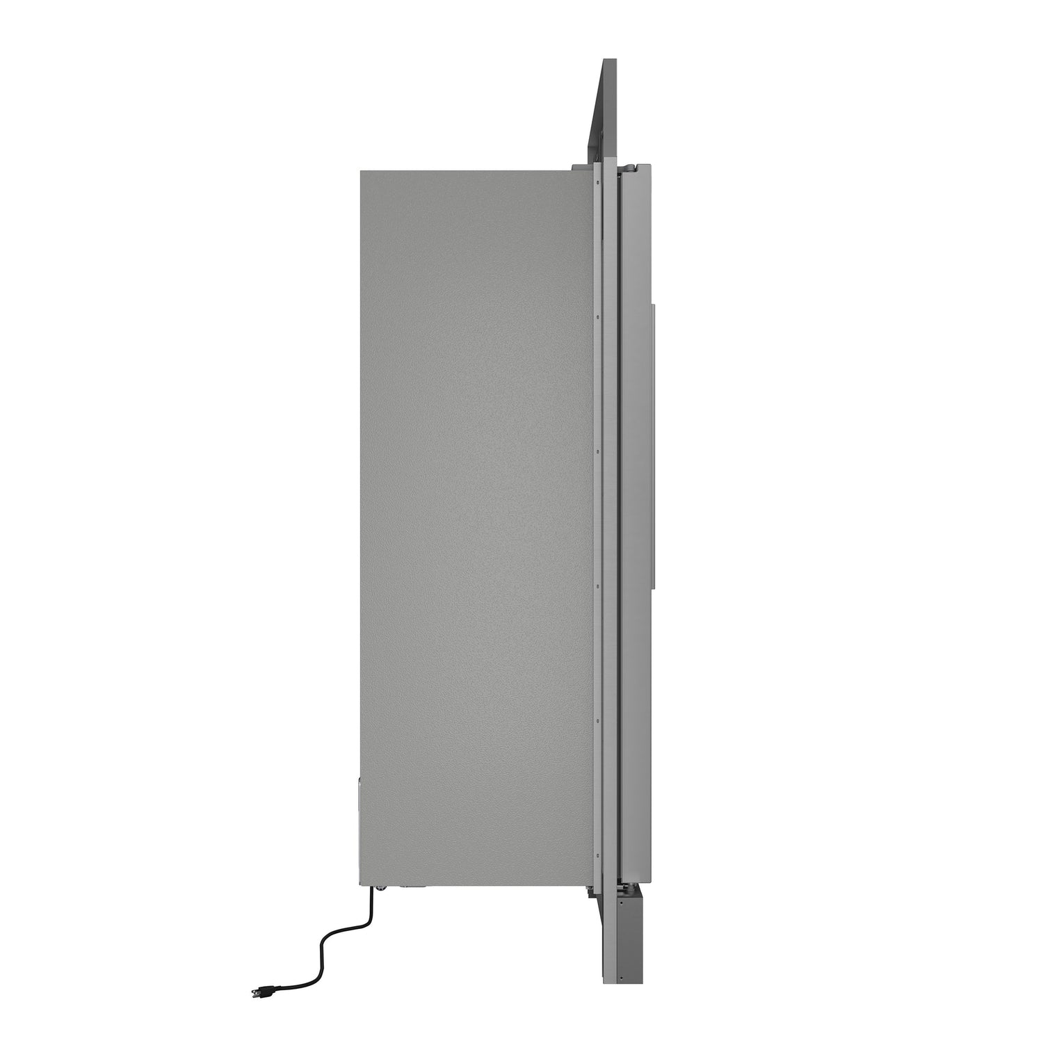 Forno Maderno 28" Built-In Convertible Refrigerator in  Stainless Steel, 13.6 cu.ft. Left Swing with Decorative Grill