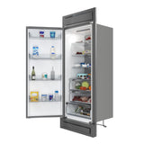 Forno Maderno 28-Inch Built-In Convertible Refrigerator, 13.6 cu.ft, Left Swing, Decorative Grill