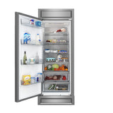 Forno Maderno 28-Inch Built-In Convertible Refrigerator, 13.6 cu.ft, Left Swing, Decorative Grill
