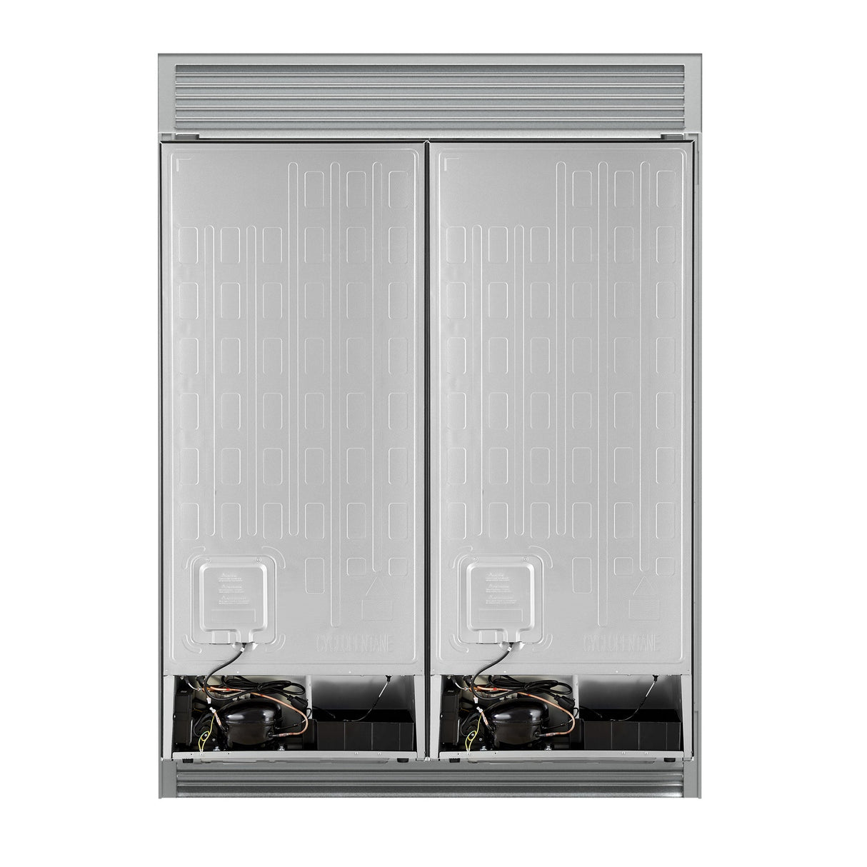 Forno Maderno 2-28-Inch Wide Convertible Refrigerator/Freezer Decorative Trim Grill, 27.2 cu.ft, 84-Inch High